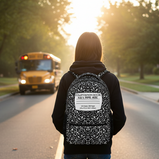 Mochila personalizada para cuaderno de composición