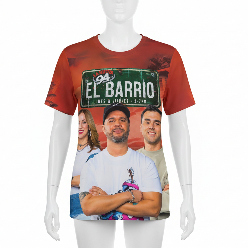 Custom All-Over Print T-Shirt - Design Your Own