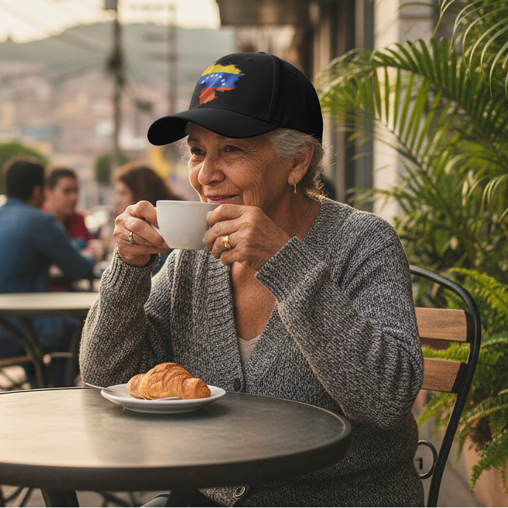 Venezuela Libre 2026 Map Baseball Cap - Black Edition
