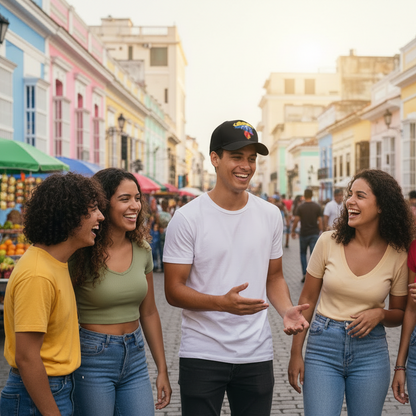 Venezuela Libre 2026 Map Baseball Cap - Black Edition