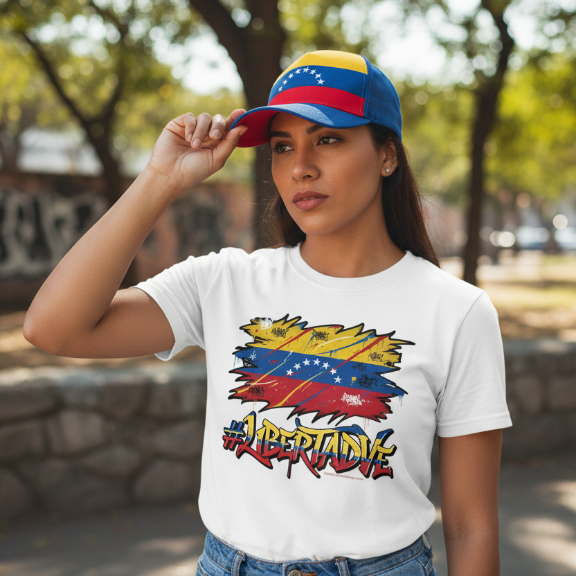 #LIBERTADVE T-Shirt - Venezuelan Freedom Statement
