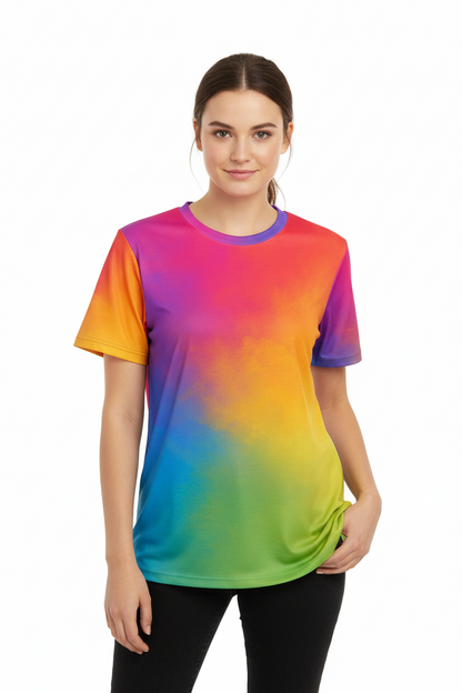 Pride Rainbow Gradient T-Shirt Design