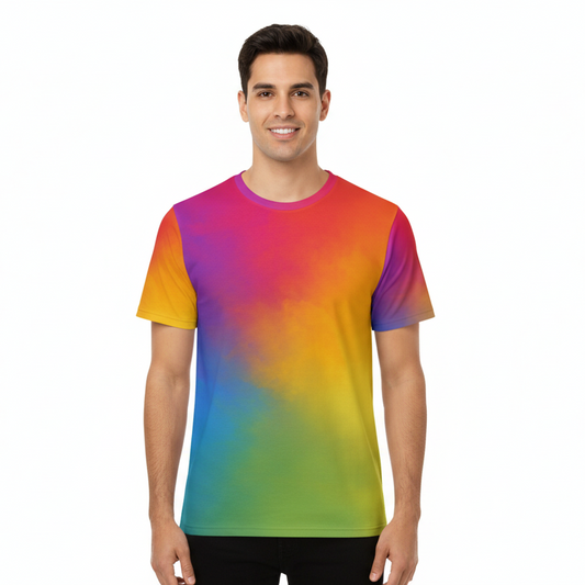 Pride Rainbow Gradient T-Shirt Design