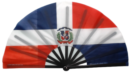 Dominican Republic Flag Hand Fan