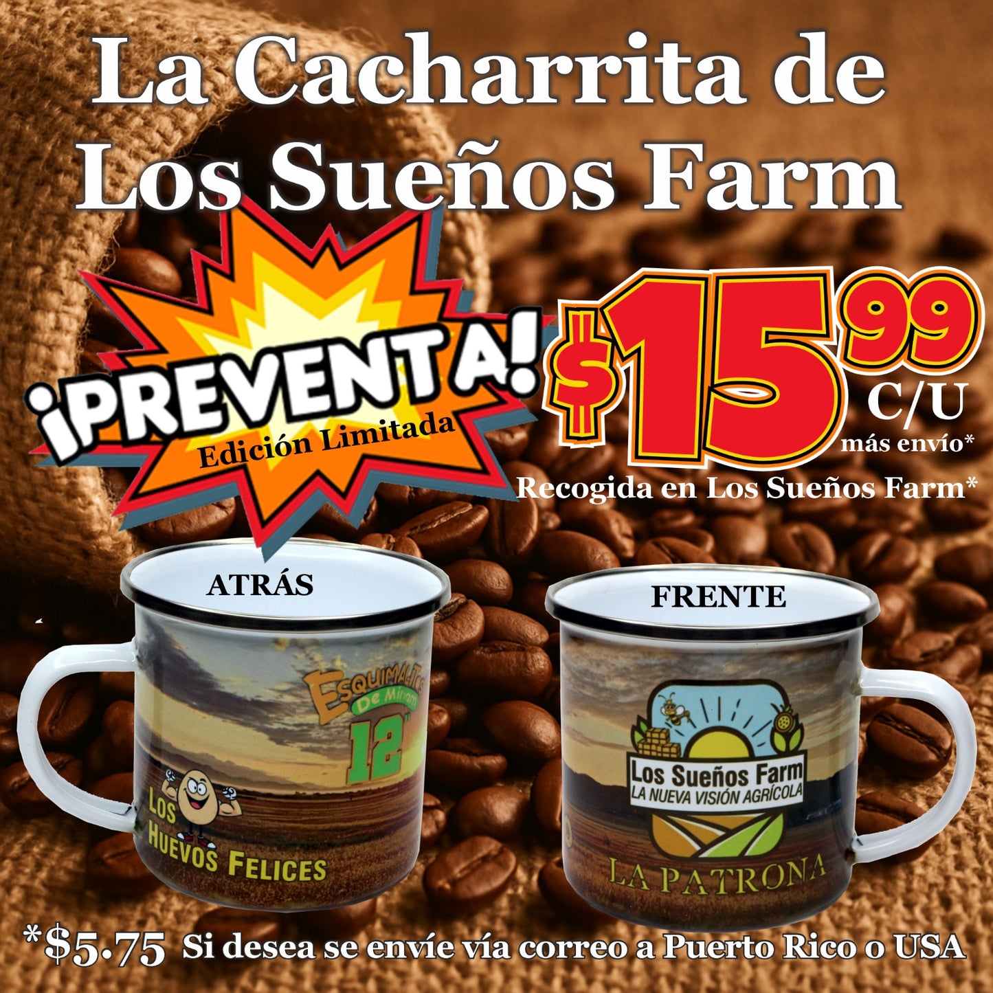 Taza Granja La Cacharrita de Los Sueños