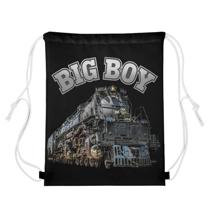 Big Boy 4014 Drawstring Bag | Train Gym Bag & Railroad Fan Gift