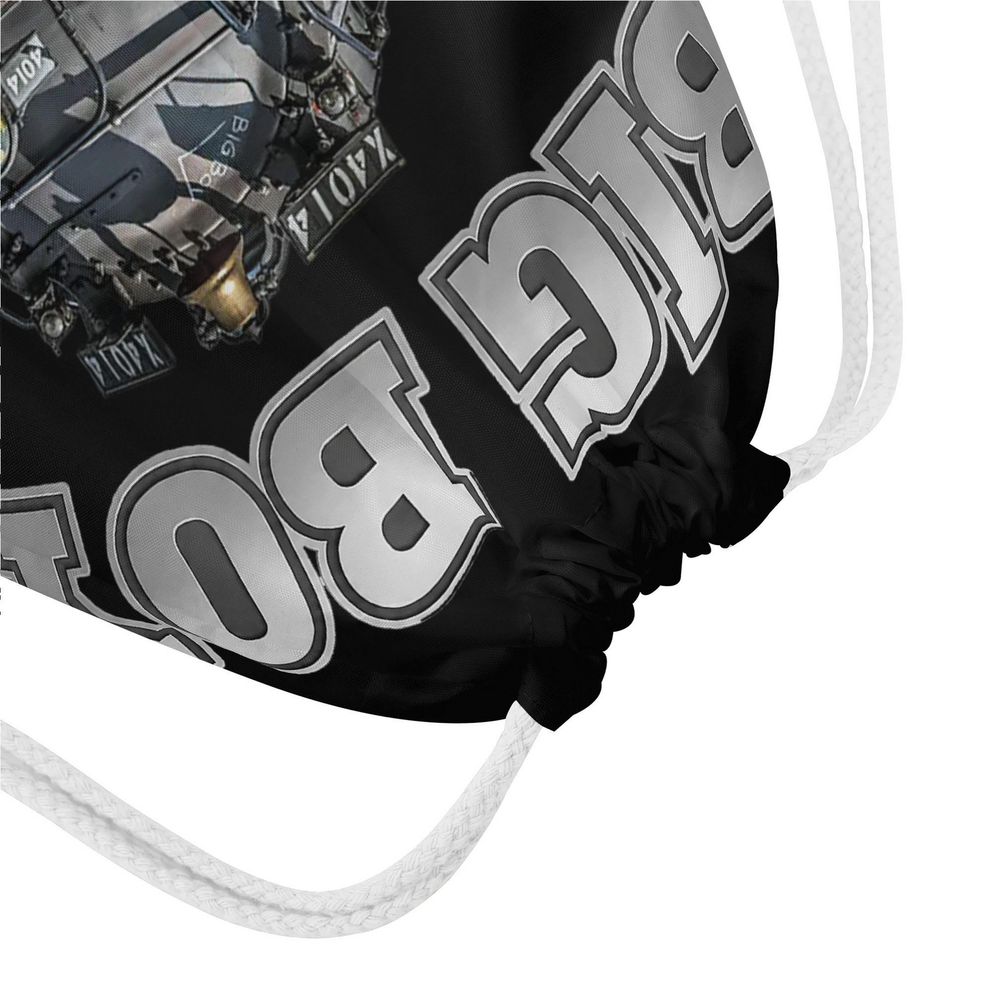 Big Boy 4014 Drawstring Bag | Train Gym Bag & Railroad Fan Gift